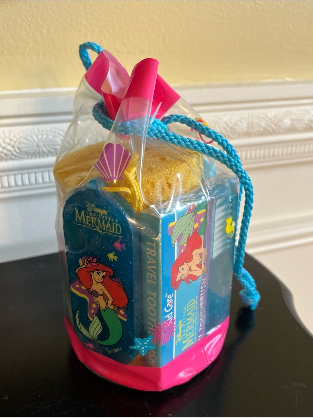 Vintage 90s NIP Disney’s The Little Mermaid Fins N Fun Bath Caddy